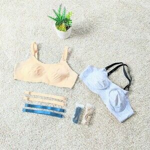 Set of 2 Kinxwear Reversible Bras Wire free